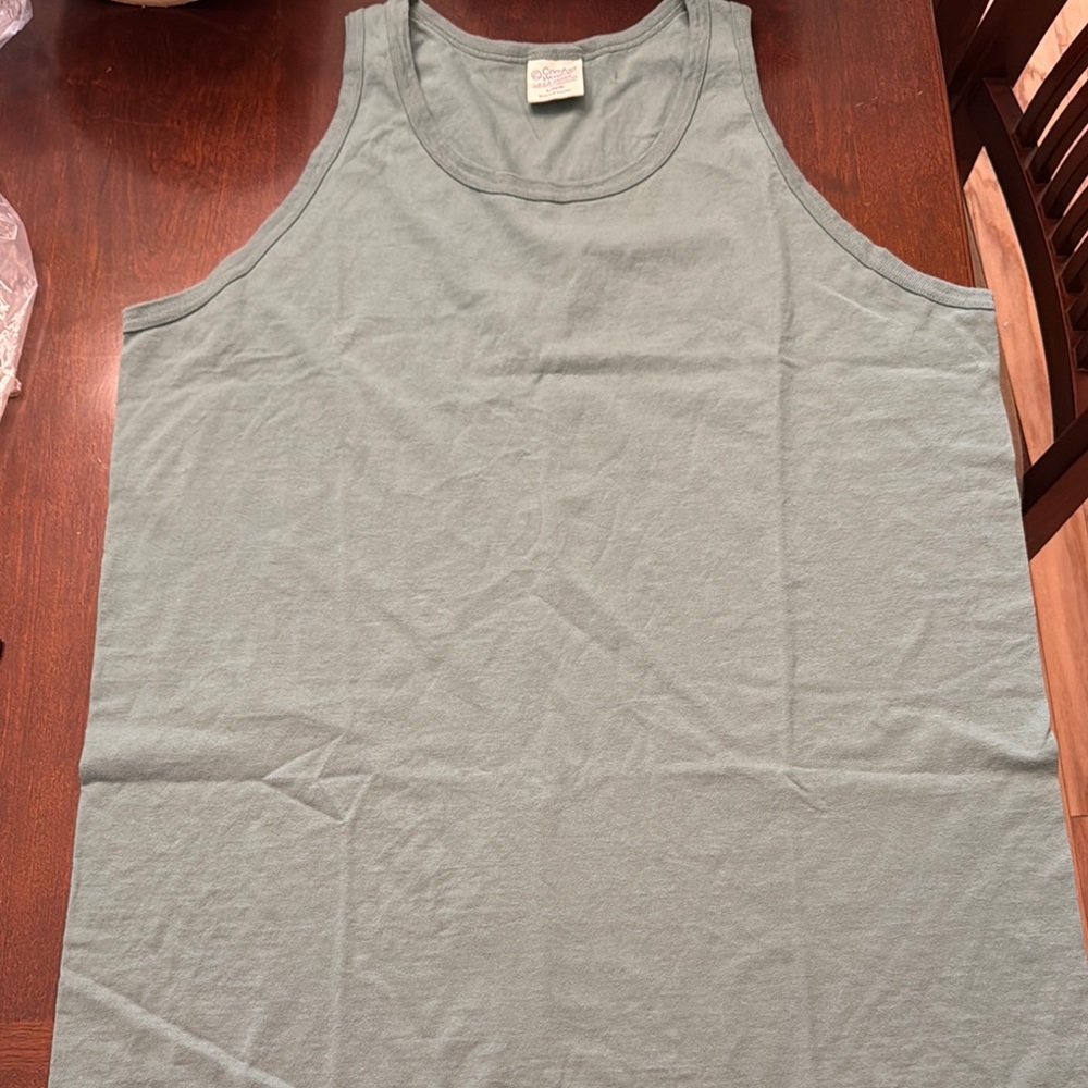 Men's Green Tank Top